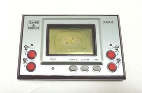 Nintendo Game ＆ Watch Purple Judge Boxed Japan