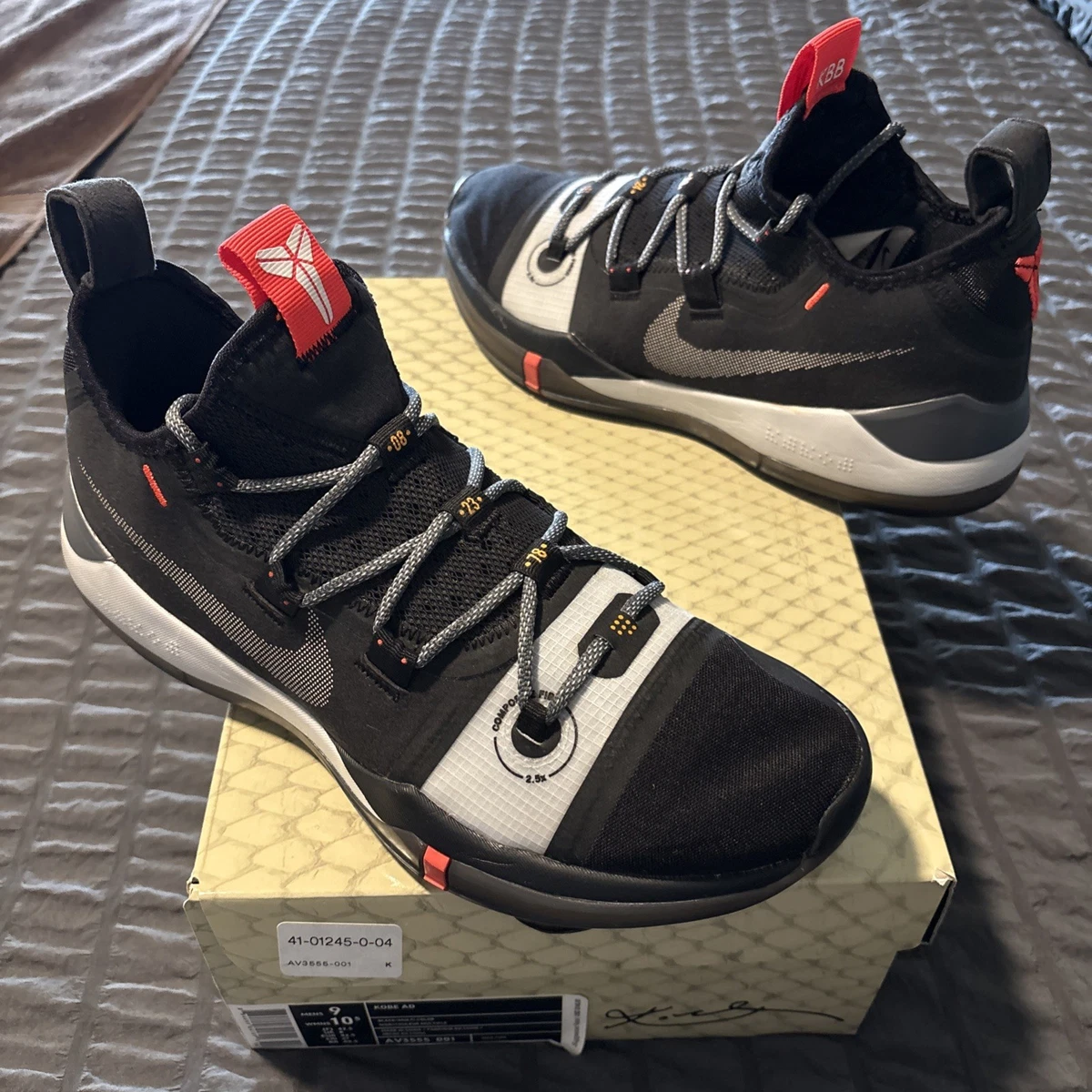 Nike Kobe A.D. 2018 Black Multicolor for Sale | Authenticity