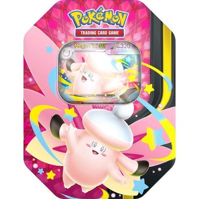 Pokemon Mondschein Tin Box Mega Pixie 2026 (4 Booster & Promo) DEUTSCH NEU