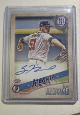 2018 Topps Gypsy Queen - Autographs Sean Newcomb #GQA-SN (AU)