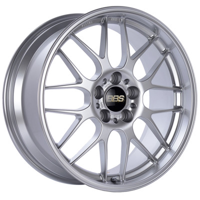 BBS RG-R 18x9.5 5x114.3 ET20 Diamond Silver Wheel