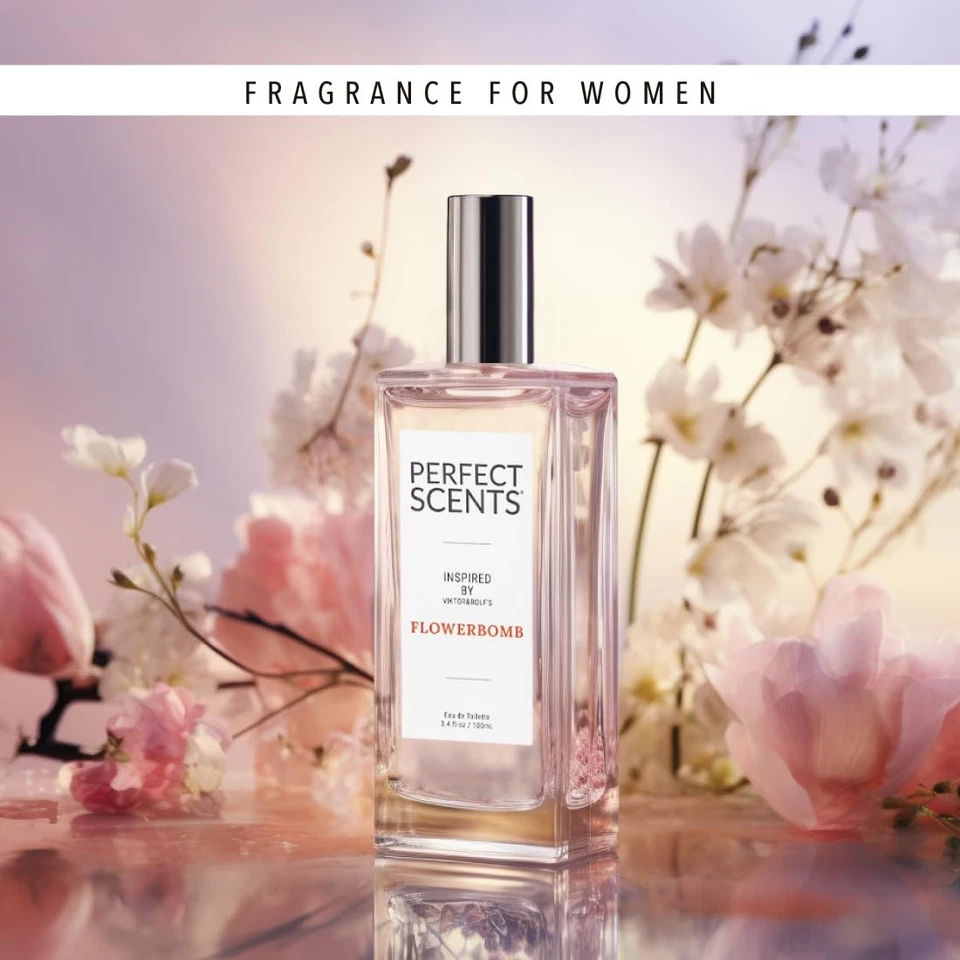 Fragancias | Inspirado en V&R’s Flowerbomb | Eau de Toile’s para mujer | Vegano, P... Foto 2 de 4