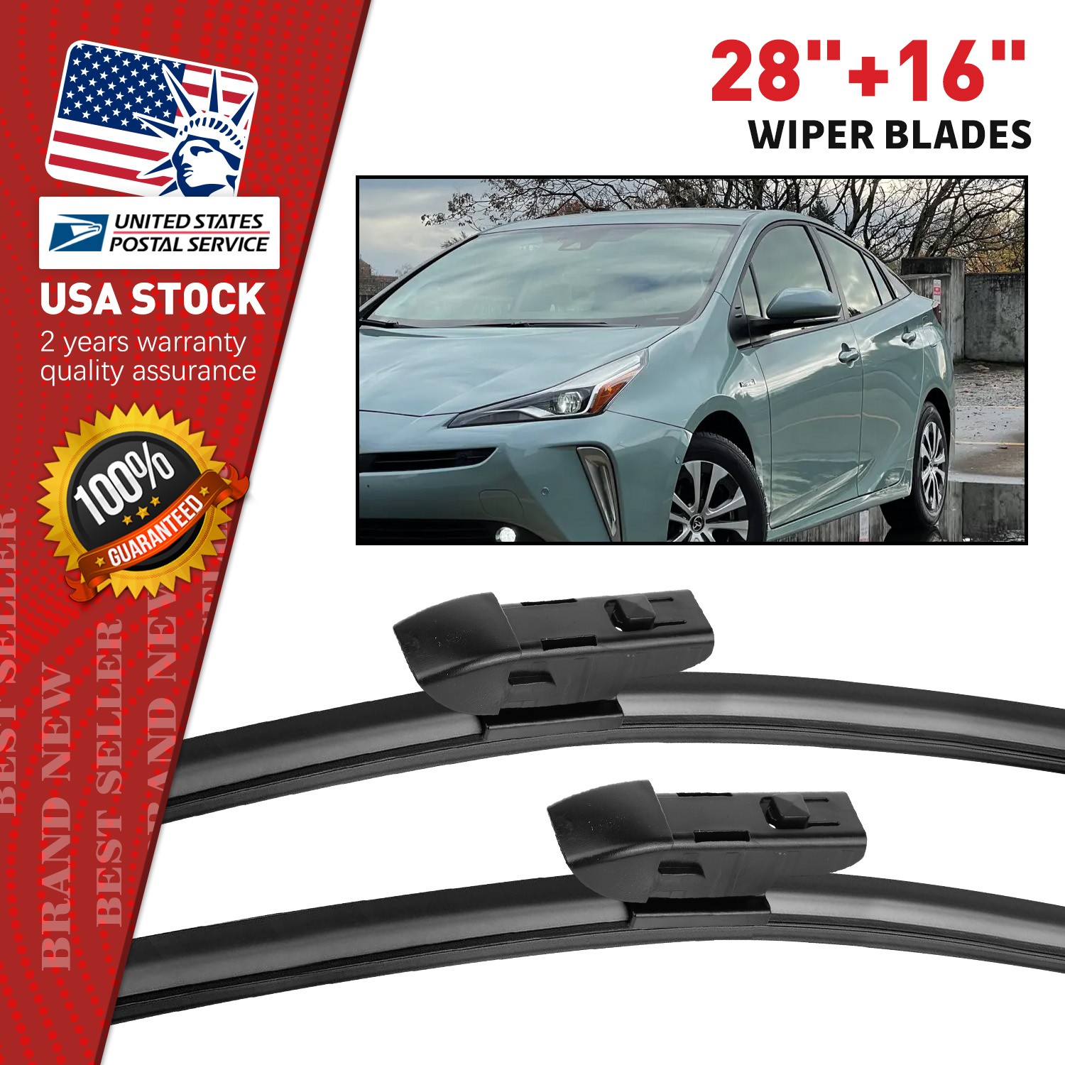 Quality East Forest Top-Lock Wiper Blades 28