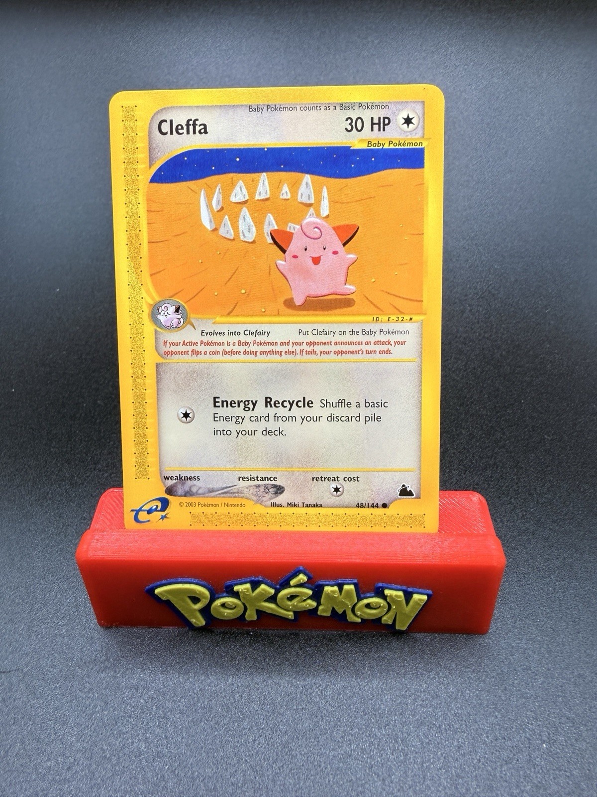 Cleffa Common 48/144 NM/NM- E Series Skyridge Pokemon
