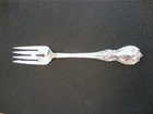 38g OLD MASTER 1942 Towle 6 3/8" Sterling Silver SALAD FORK (VERY CLEAN)