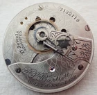 ANTIQUE 18s WALTHAM PS BARTLETT MODEL 1883 HUNTER POCKET WATCH MOVEMENT