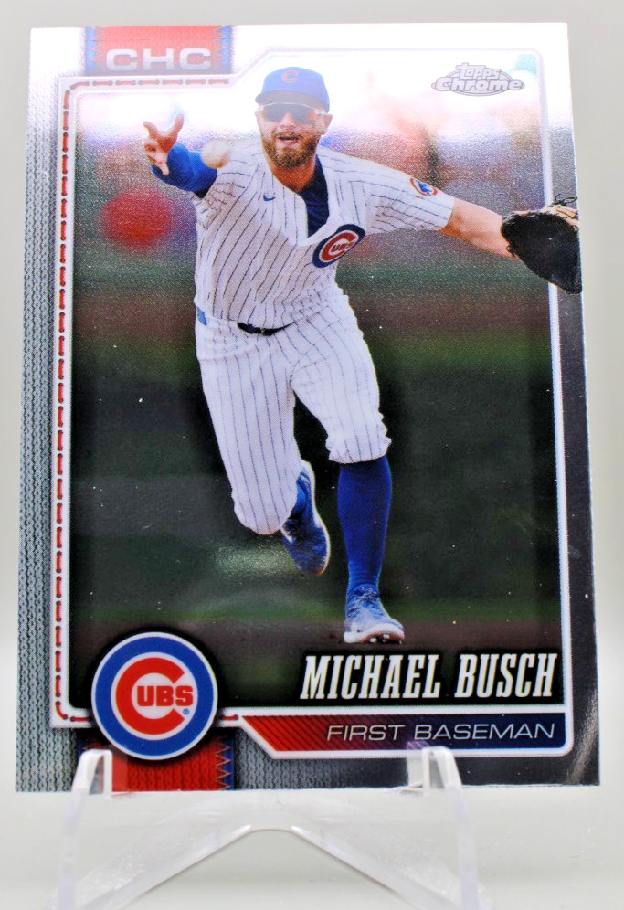 2026 Topps Chrome - Michael Busch #26 Cubs