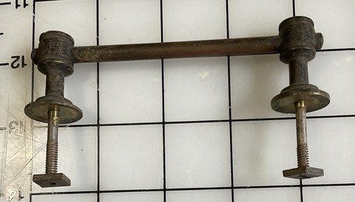 . Vintage gebraucht Messing Industrie Stil Griffe Ziehen für Nellynelson23