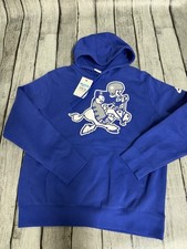 NWT Mens Nike Dallas Cowboys Rewind Retro Joe Hoodie Medium Royal Blue Sweatshir