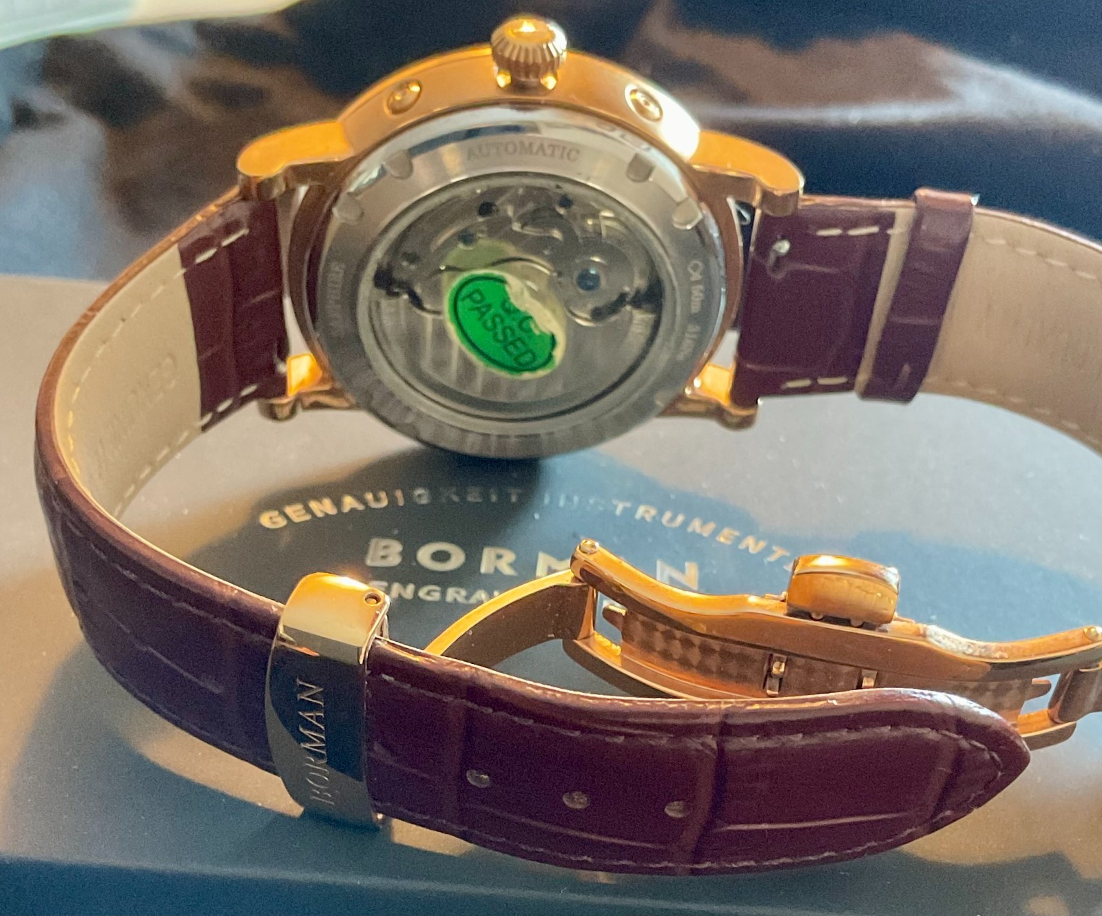 EUC Multifunction Automatic Borman Moon Phase Wat… - image 11