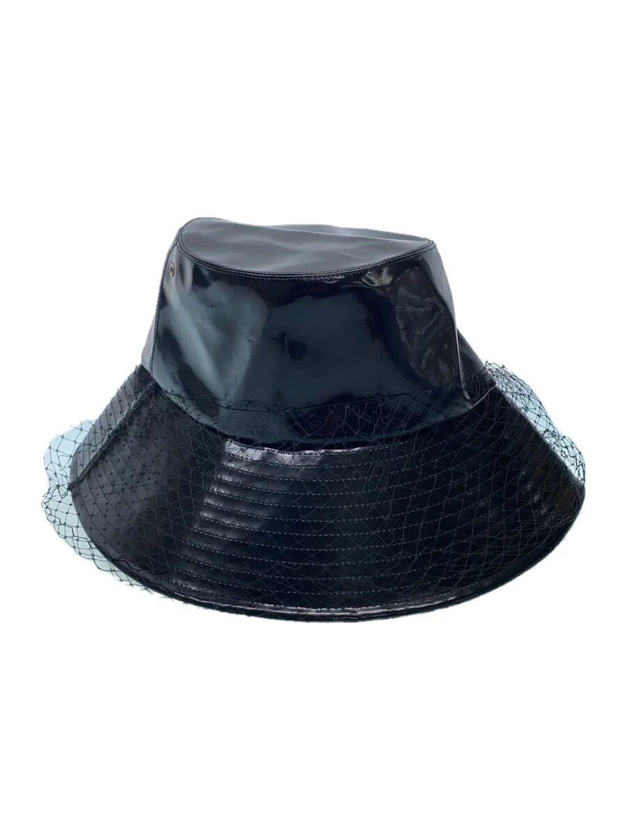 Chapeau tulle oblique Christian Dior taille:58 polyester BLK femme 95TDD924G135