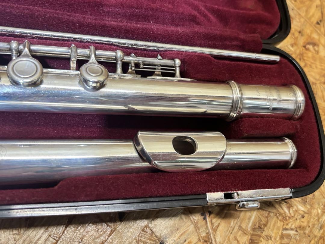 YAMAHA Flute 211Sii Hard Case With Leather | eBay