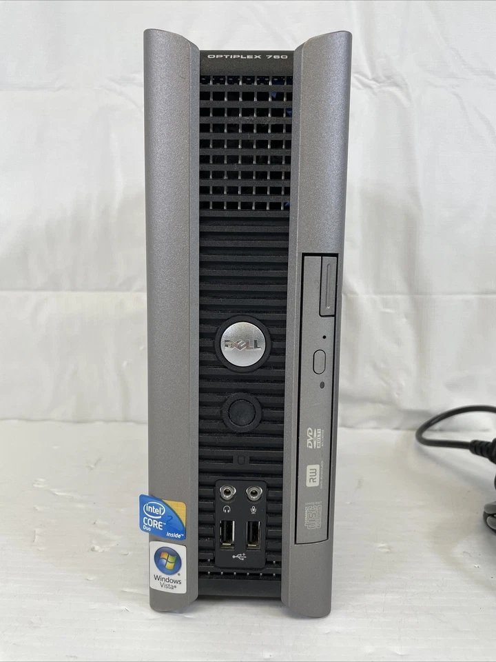 Dell OptiPlex 760 Desktop Intel Core 2 Duo E8600 3.33GHz 4GB RAM 250GB HDD Win10 - Image 2 of 4