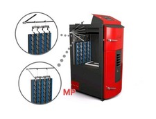 Caldaia a legna ATTACK SLX professionale 35 KW attacco destro o sinistro selezionabile.