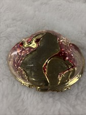 VTG Herron Charmant Belt Inc Beverly Hill Brass Buckle