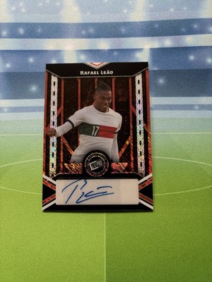 2024 Leaf Collective Auto Rafael Leao Orange /8
