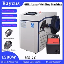Handheld 1500W Raycus Fiber Laser Welding Cleaning Cutting Machine Laser Welder