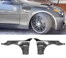 BMW 5 series E60 E61 4dr M5 look style front wings fenders chrome side vents