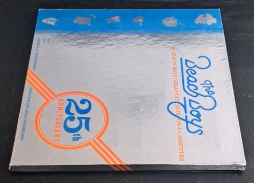 THE BEACH BOYS "25th Anniversary" Cassette Tapes 60 greatest Hits On 5 Tapes! - Picture 5 of 5