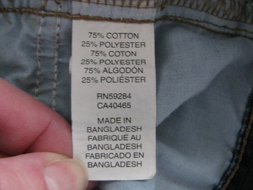 Place Bootcut Cotton Blend Adjustable Waist Jeans Tag Size 14 - Picture 4 of 5