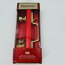 Design House Solid Brass Handleset Knob Deadbolt