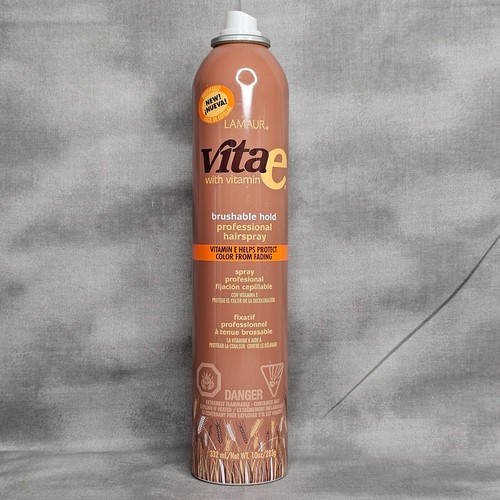 ORIGINAL Lamaur Zotos Vita-e Brushable Hold Professional Hairspray 10 oz No Cap