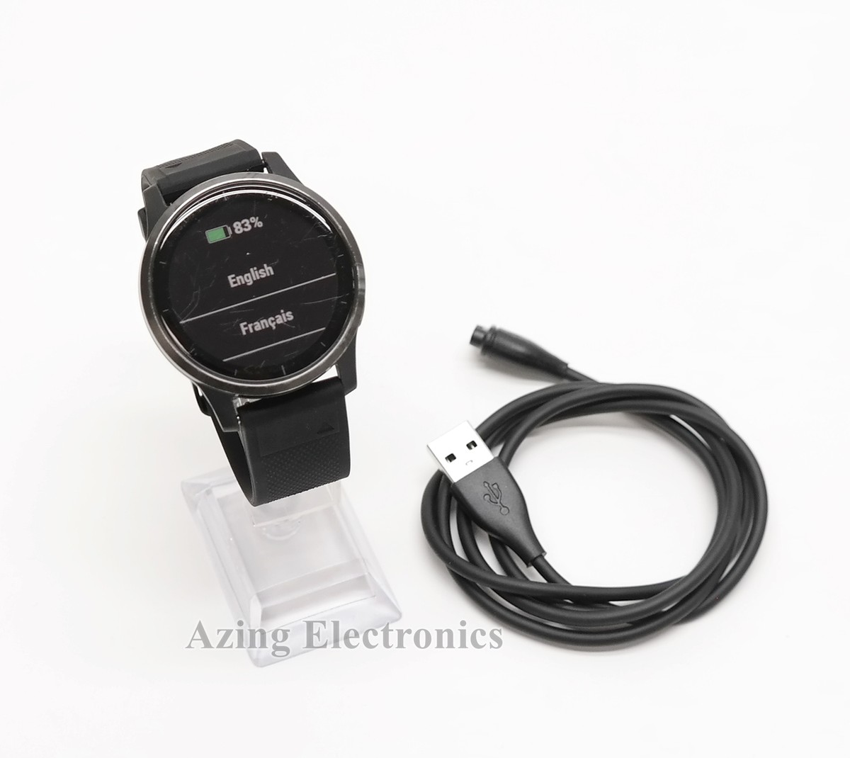 VIVOACTIVE 4 BLACK/SLATE ガーミン 中古品