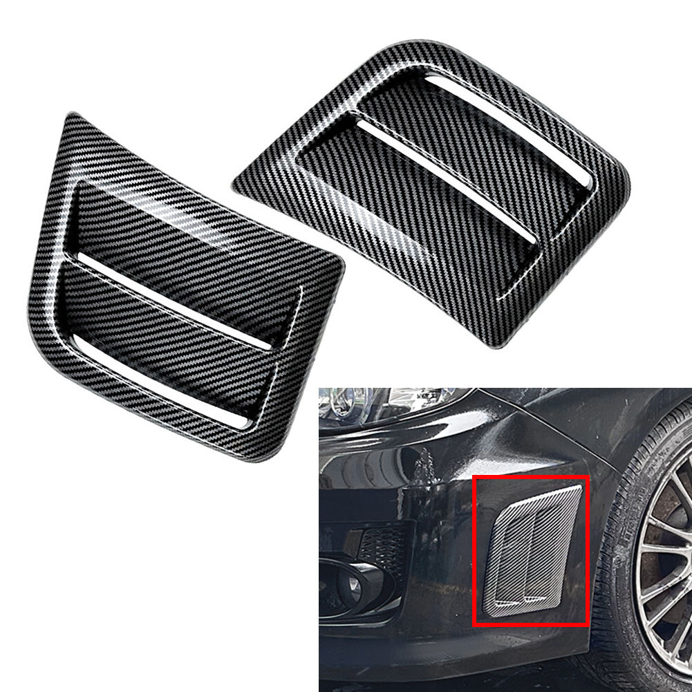 2xFront Bumper Side Air Vent Cover Trim For Subaru Impreza WRX STI 5Doors Wagon
