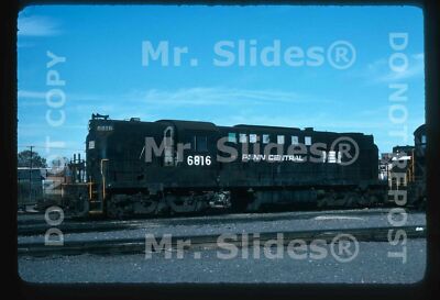 Original Dia PC Penn Central ALCO RSD15 6816 Camden NJ 1975
