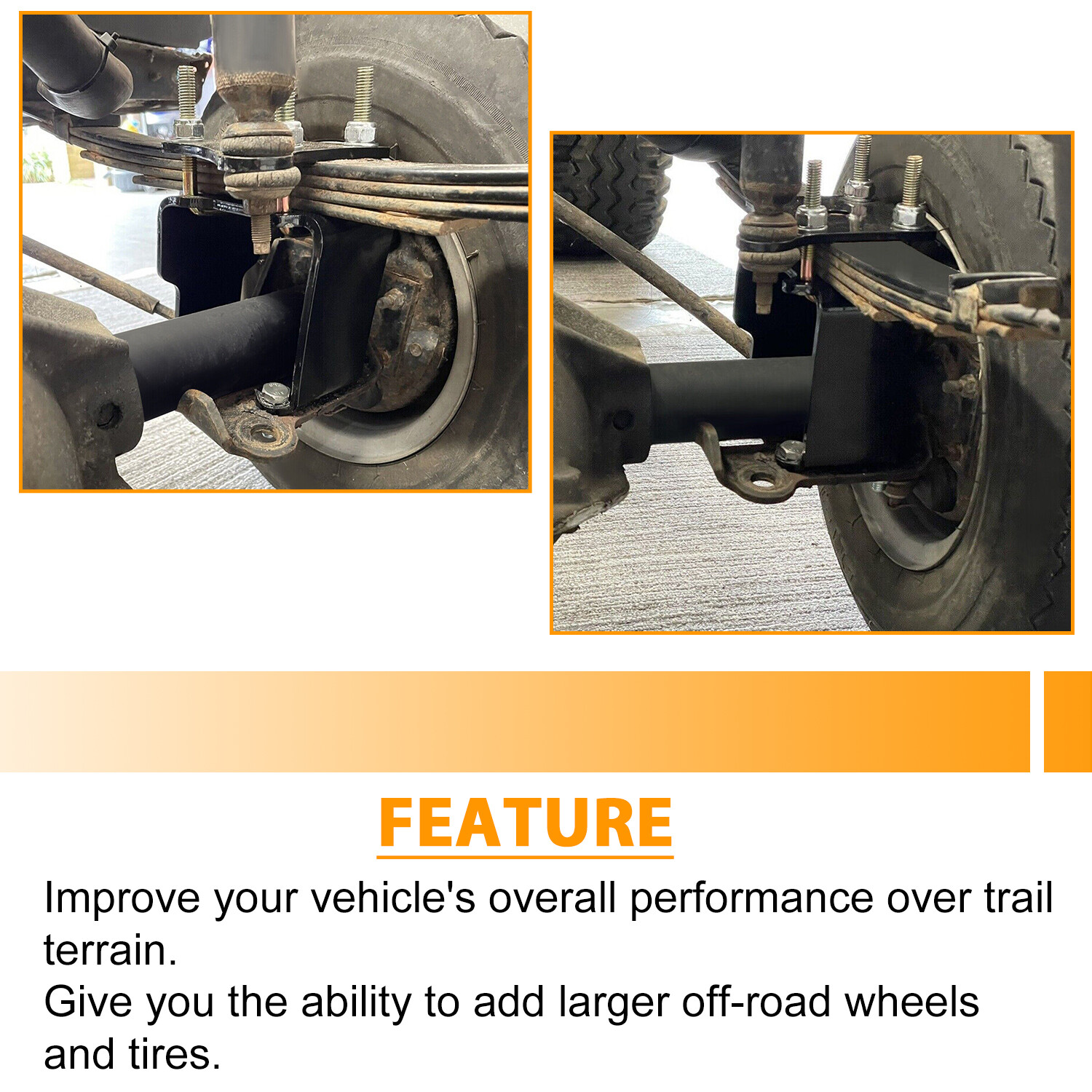 6" Drop Axle Lift Kits for EZGO Golf Cart 1994.5 2001.5 Electric TXT