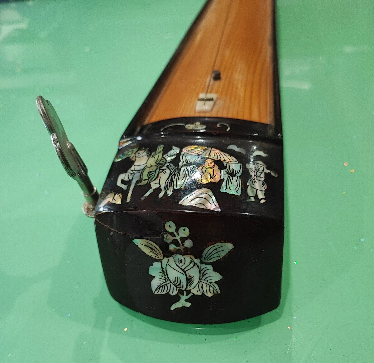 Folding Vietnamese Electric Dan Bau. One string Zither. eBay