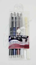 6pc Pacific Arc RDP-400 Series Mechanical Drafting Pencil Set 0.3/0.5/0.7/0.9mm