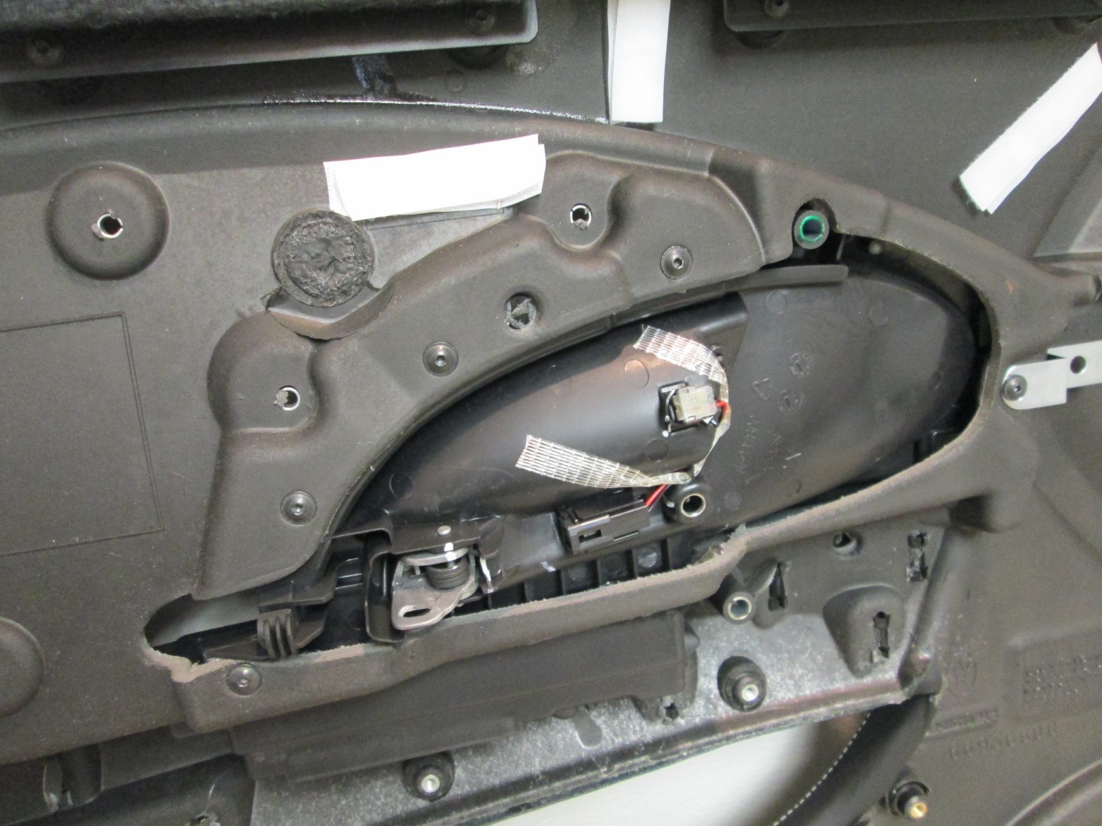 Maserati Quattroporte - RH Front Inner Door Panel - Black - NEW # 986090000