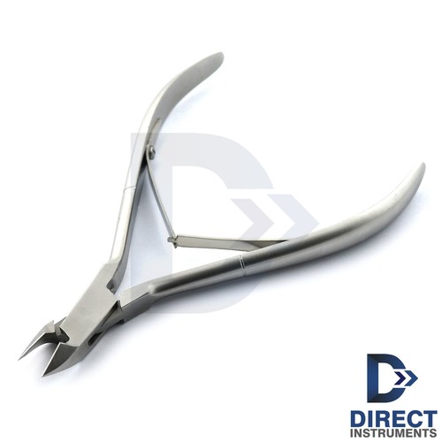 Professional Cuticle Nipper 11MM JAW Nail Art Cutter Manicure Dead Skin Remover - Picture 2 of 5