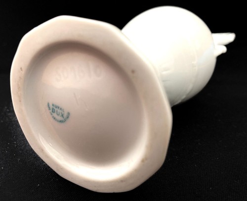 Original ROYAL DUX - VASE - WHITE - PORCELAIN - ORNAMENT - CZECHOSLOVAKIA - Picture 7 of 7