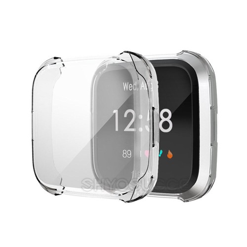 For Fitbit Versa 3 4 Sense Screen Protector Versa3 PC/TPU Case Shockproof Cover - Zdjęcie 123 z 178