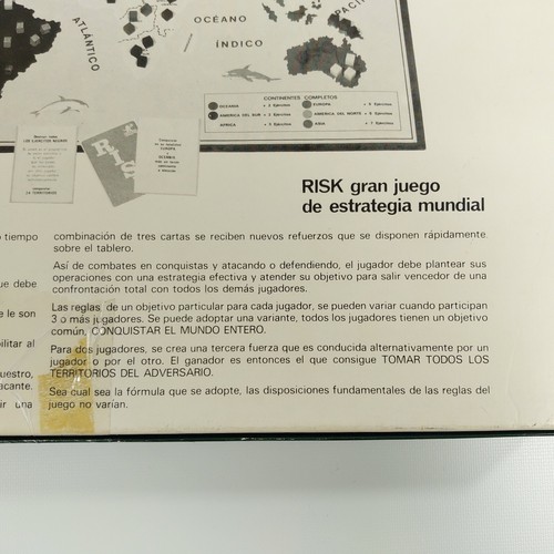 RISK Spanish Edition Board Game by Borrás 1978 Made in Spain - RARE - Picture 16 of 21
