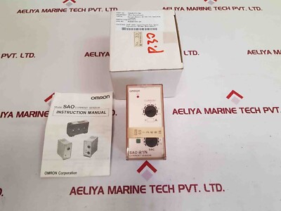 OMRON SAO-R1N Solid State Current Sensor 100/110/120 VAC ESWB.0101.084