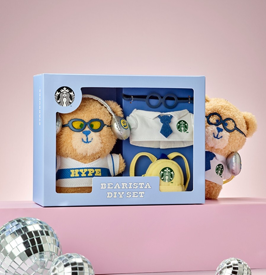 Starbucks 2025 Campus Bearista Keyring Korea MD | eBay