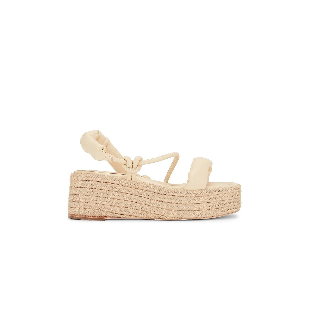 Cream sales colored espadrilles