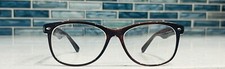 Retro Hipster Oval Cat Horned Brown Eyeglasses S329 USA FRAMES ONLY 54x18 145mm