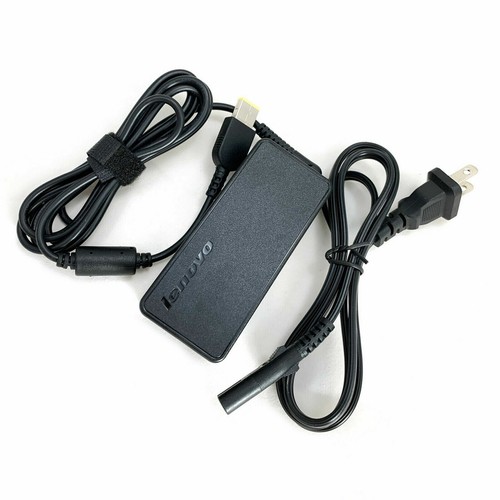OEM Lenovo 45W Square Tip Adapter Charger IdeaPad Yoga 11e E460 x260 X1 Carbon ! - Picture 8 of 10