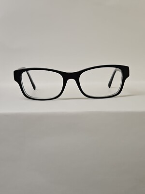 Michael Kors Eyeglasses MK 8001 3001 Black Clear Silver 53-18