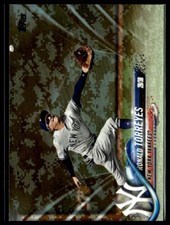 2018 Topps 481 Ronald Torreyes New York Yankees Memorial Day Camo 16/25