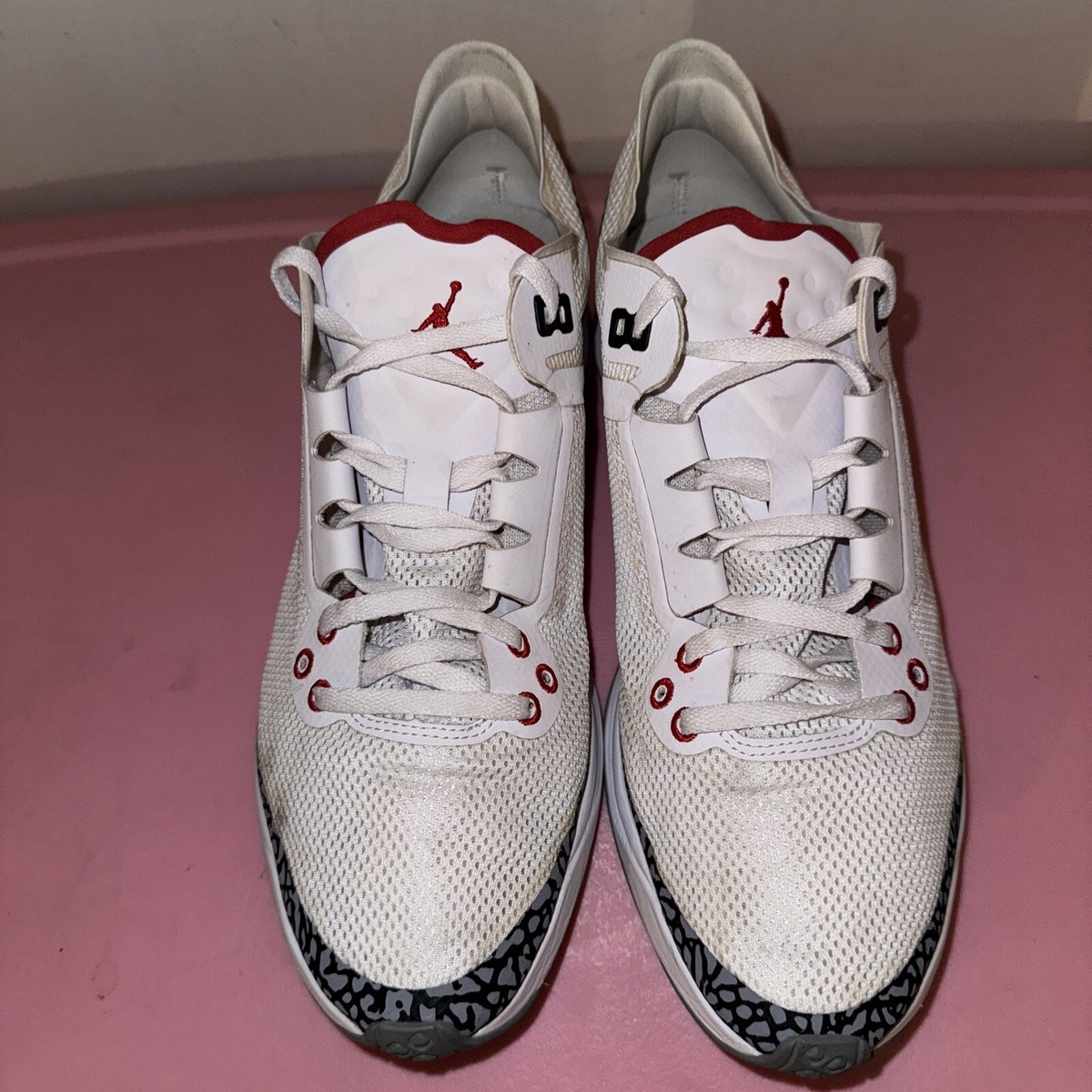 Jordan 88 Racer White Cement AV1200-100 Mens Size 9.5 Air 