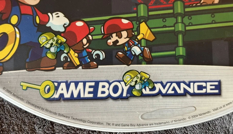 RARE! NINTENDO GAMEBOY ADVANCE 2004 MARIO VS. DONKEY KONG Mouse Pad PROMOTIONAL - Image 3 of 3