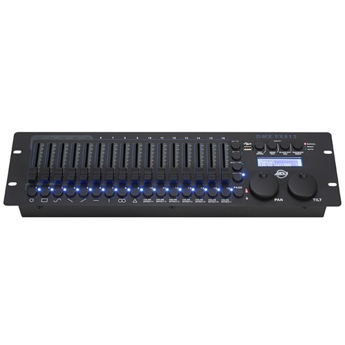 Adj Dmx Fx512 3-Space 19" Rack Mount Dmx Controller for Moving Head Lights