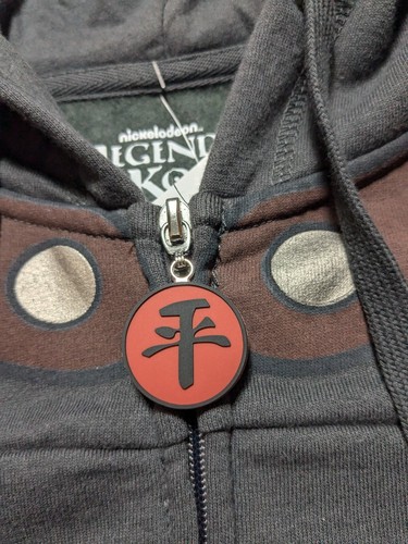 NICKELODEON AVATAR THE LEGEND OF KORRA Men Size 2XL Gray COSPLAY Hoodie NEW - Picture 7 of 18