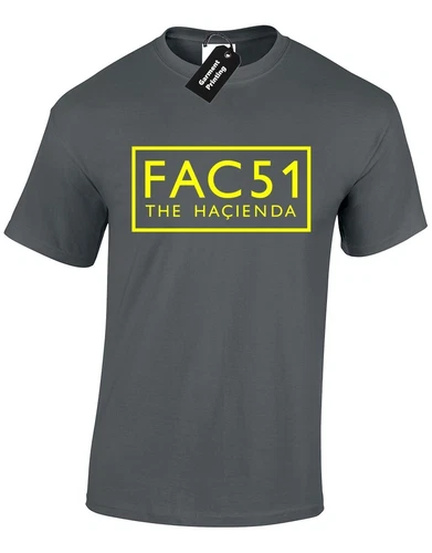 Fac 51 808 State Live Festival Dj Present Gift New Unisex T-Shirt - Picture 2 of 10