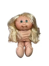 VTG Cabbage Patch Kids Blonde Cornsilk 1995 Grn Eyes STUNNING Mattel 1st Ed